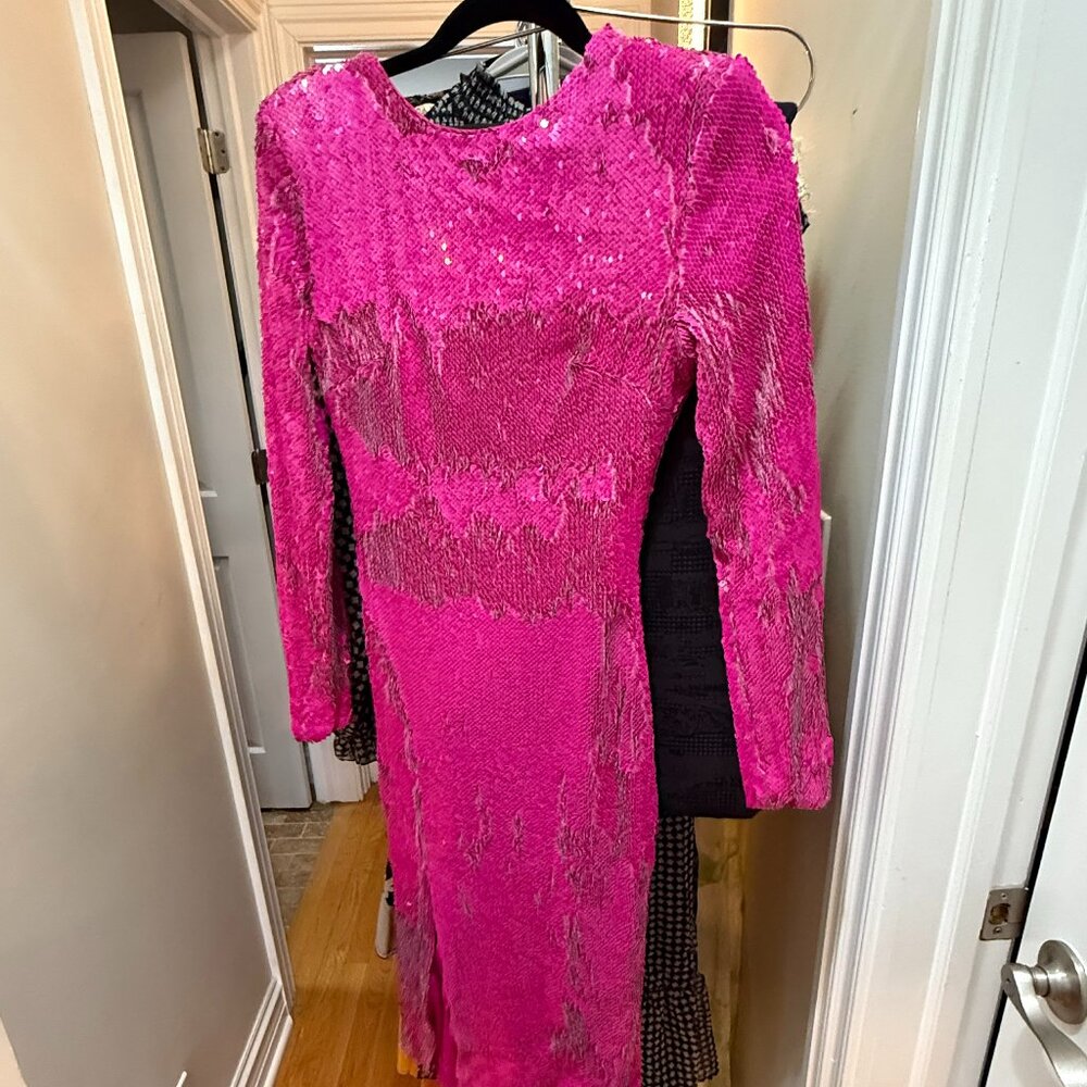 Dress The Population Natalie Sequin Sheath - DTP79 Cocktail Dress S ($264) - Picture 2 of 10